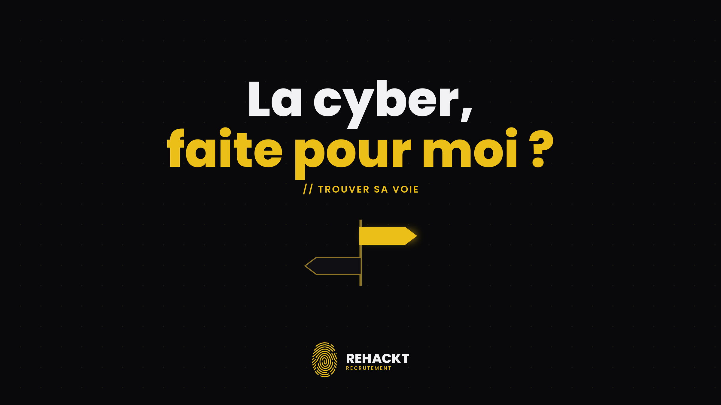 J’entends parler de cybersécurité, mais comment savoir si c’est fait pour moi ?